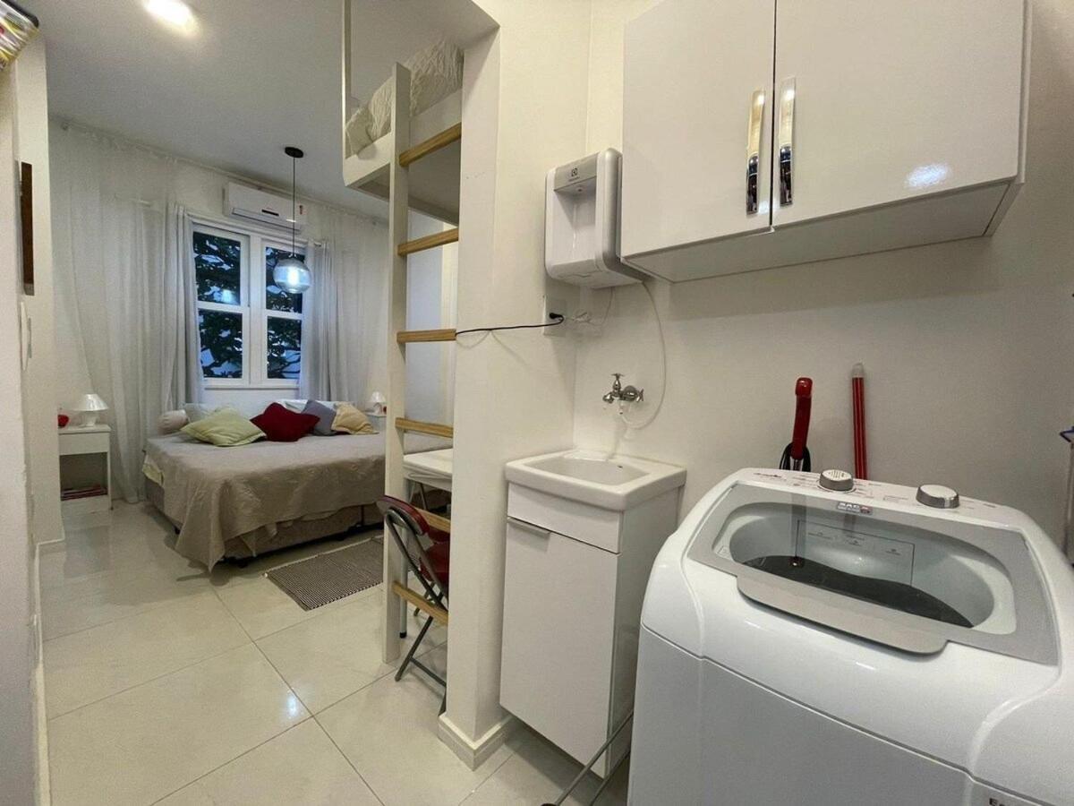 Studio Na Quadra Da Praia De Copacabana Rio de Janeiro Esterno foto